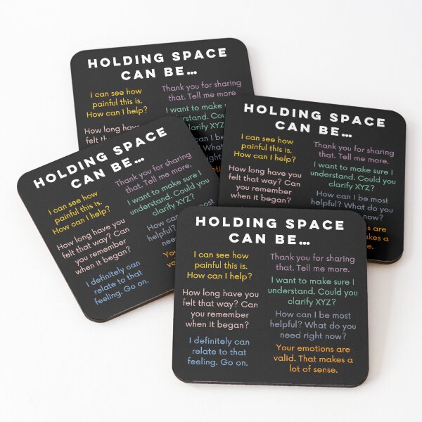 Item preview, Holding Space Can Be... designed and sold by Grace Huntley.