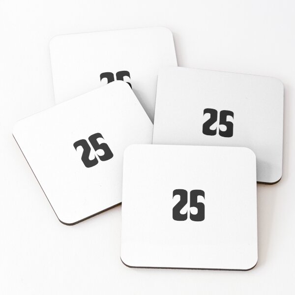 Item preview, 25, twenty-five, black, corleone designed and sold by Numbers-Art.
