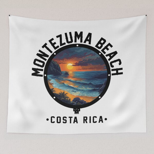 Item preview, Montezuma Beach - Costa Rica (with Black Lettering) designed and sold by VelvetRoom.