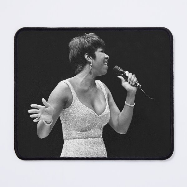 Item preview, Natalie Cole - BW Photograph designed and sold by ConcertImages.