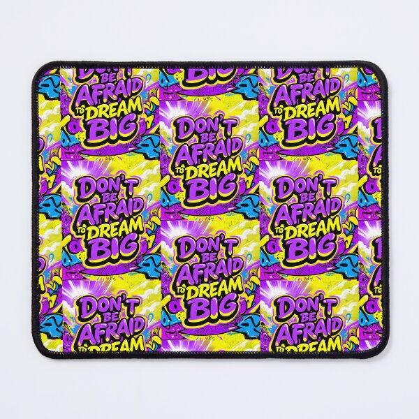 Item preview, Don't Be Afraid To Dream Big Positive Motivational Quote designed and sold by TheArtOfPat.