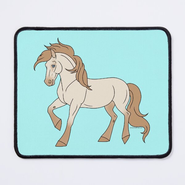 Item preview, Prancing Perlino Cartoon Horse designed and sold by DappledMoon.