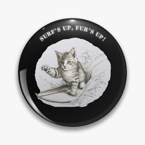 Item preview, Surf’s Up, Fur’s Up! designed and sold by mirciashop.