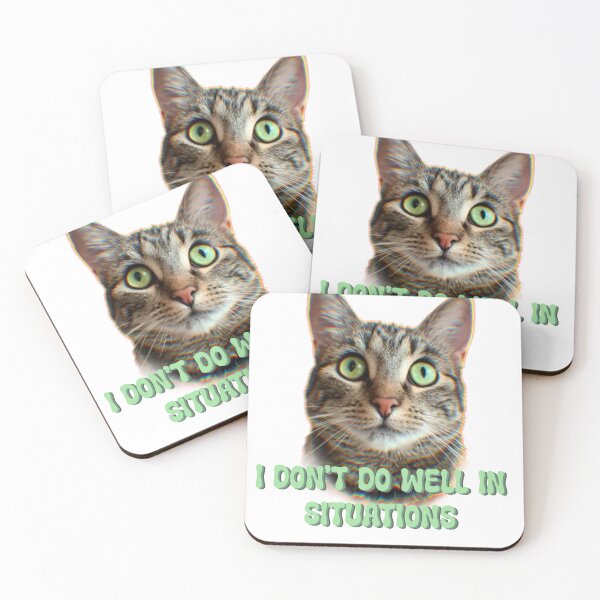 Item preview, I don’t do well in situations  designed and sold by TicaCreations.