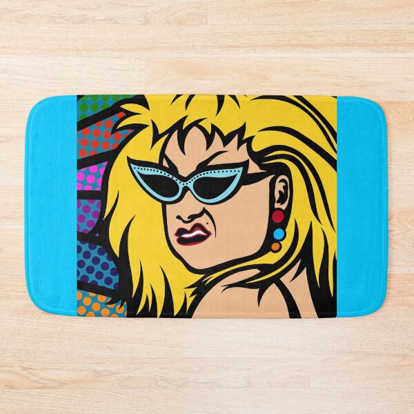 Item preview, Divine Drag Queen Cartoon PopArt Drawing designed and sold by Henrylizarraga.