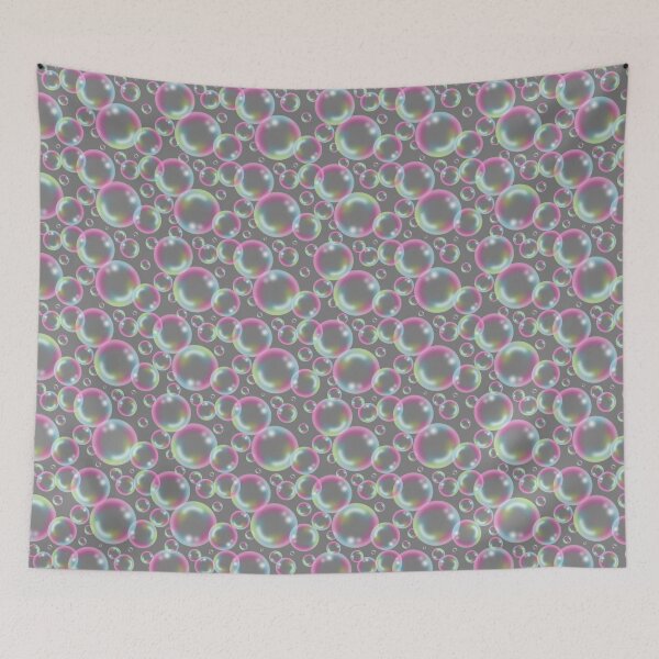 Item preview, Bubbly Bubbles (Grey) designed and sold by Reba Lou.