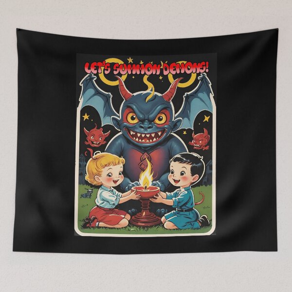 Item preview, Let's summon demons! designed and sold by anunusualwoman.