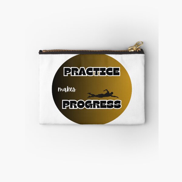 Item preview, practice makes progress swimmer designed and sold by IFarty.