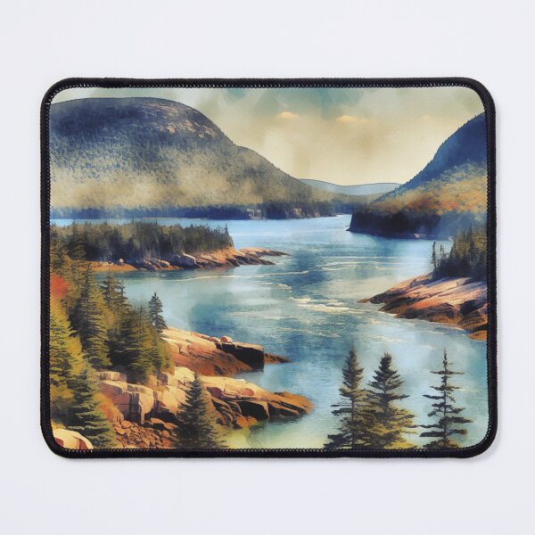 Item preview, Acadia National Park (Maine) watercolor designed and sold by Ginngers.