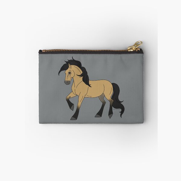 Item preview, Prancing Buckskin Cartoon Horse designed and sold by DappledMoon.