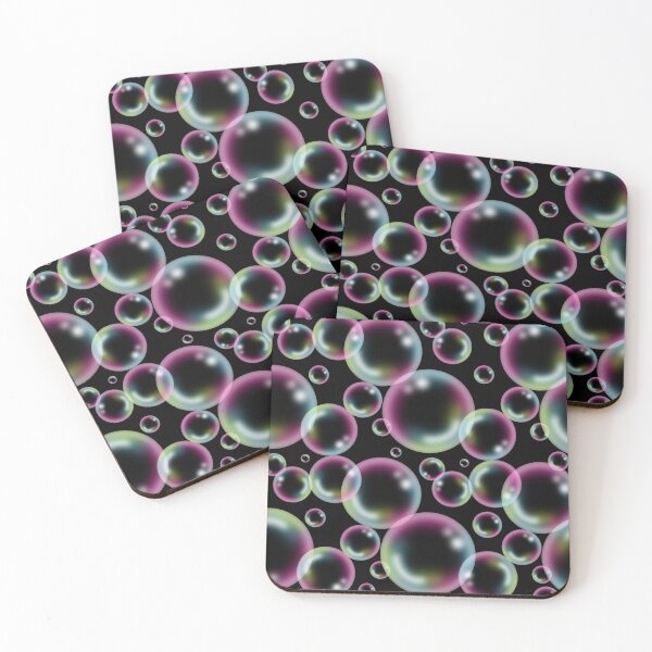 Item preview, Bubbly Bubbles (Black) designed and sold by Reba Lou.