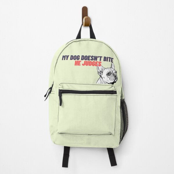 Item preview, My Dog Doesn't Bite designed and sold by BarkStreetWear.