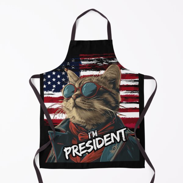 Item preview, Funny My Cat For President designed and sold by ArtFeverShop.