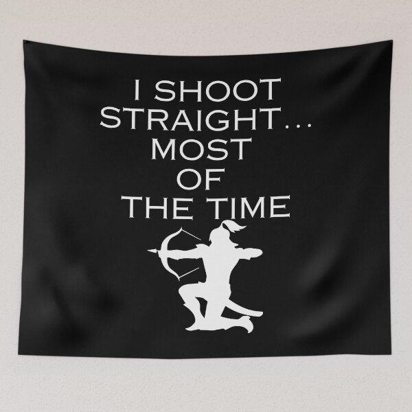 Item preview, I shoot straight… designed and sold by wanessacreative.