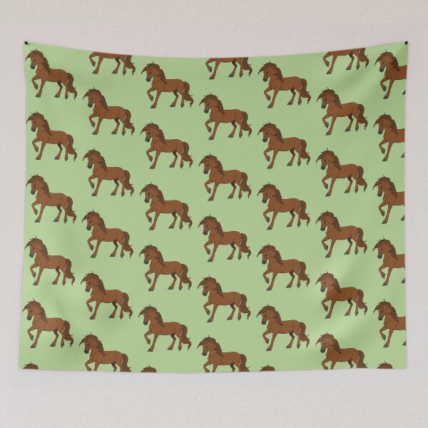 Item preview, Prancing Chestnut Cartoon Horse designed and sold by DappledMoon.