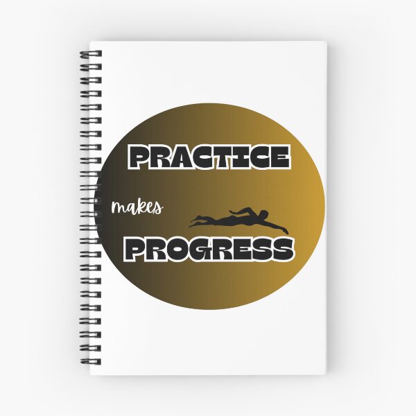 Item preview, practices makes progress swimmer designed and sold by IFarty.