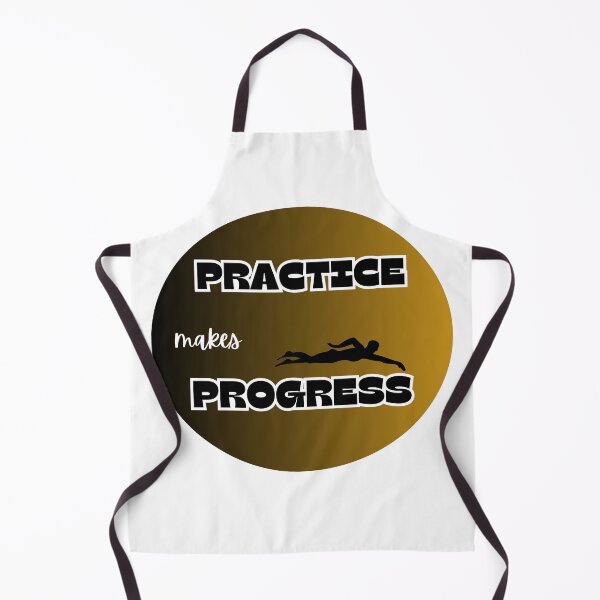 Item preview, practices makes progress swimmer designed and sold by IFarty.