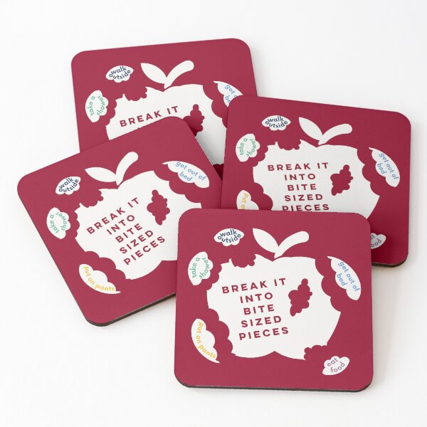 Item preview, Break It Into Bite Sized Pieces designed and sold by Grace Huntley.