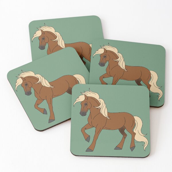 Item preview, Prancing Sorrel Cartoon Horse designed and sold by DappledMoon.