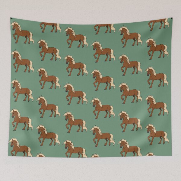 Item preview, Prancing Sorrel Cartoon Horse designed and sold by DappledMoon.