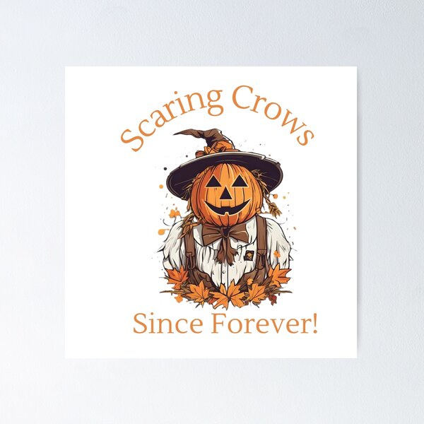 Item preview, Scarecrow Taking Care of the Crows designed and sold by Sarah  English.