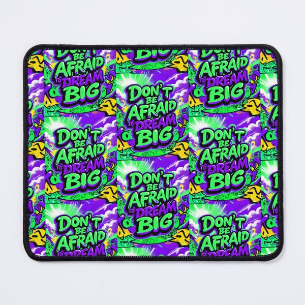 Item preview, Don't Be Afraid To Dream Big Positive Motivational Quote designed and sold by TheArtOfPat.