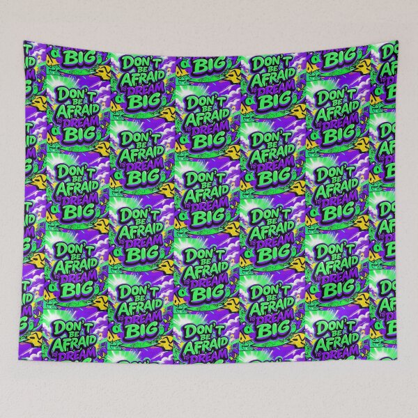 Item preview, Don't Be Afraid To Dream Big Positive Motivational Quote designed and sold by TheArtOfPat.
