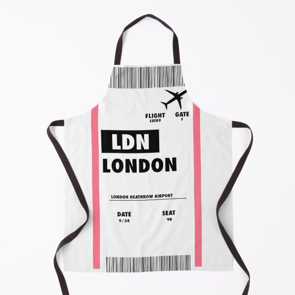 Item preview, London Heathrow Airport Boarding Pass designed and sold by OlvadDesigns.