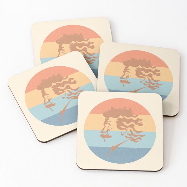 Item preview, Albert Einstein Worn Pastel Retro Physics Design designed and sold by kakarikihill.
