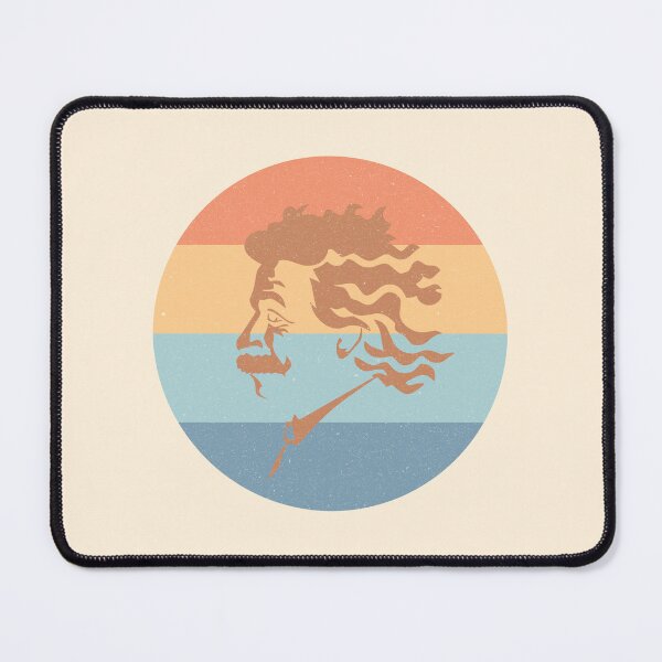 Item preview, Albert Einstein Worn Pastel Retro Physics Design designed and sold by kakarikihill.