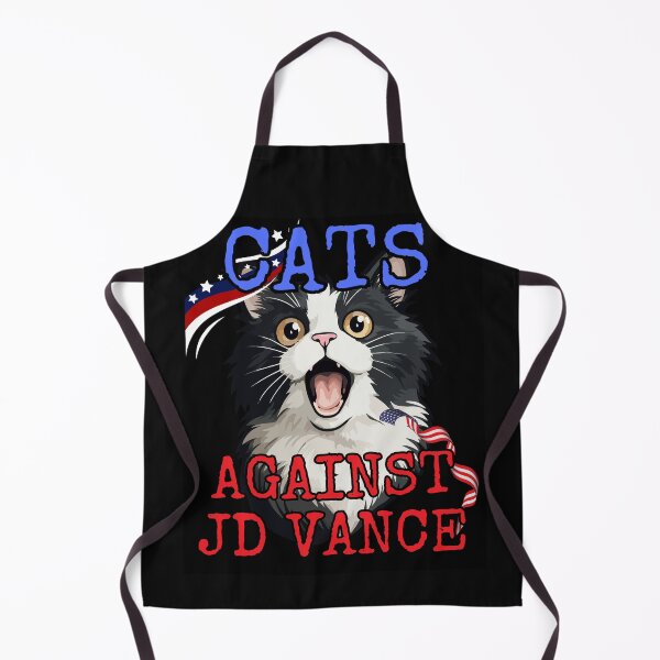 Item preview, Cats Against JD Vance Vote Blue 2024 Save Democracy Political Design designed and sold by EarthArtDesigns.