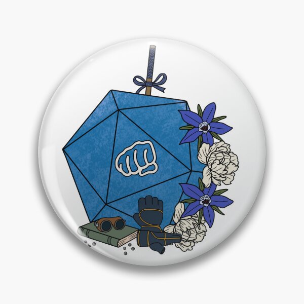 Item preview, Beauregard Floral Dice Art designed and sold by LunarAshes.