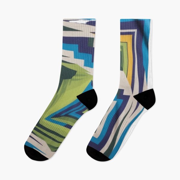 Item preview, Vibrant Geometric Illusion Artwork designed and sold by merve02shop.