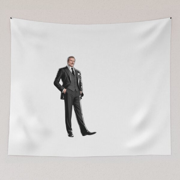 Item preview, alfred pennyworth designed and sold by TwinsyArt.