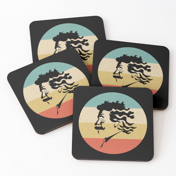 Item preview, Albert Einstein Lightly Distressed Retro Science Physics Design designed and sold by kakarikihill.