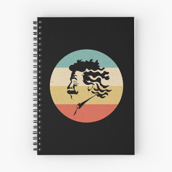 Item preview, Albert Einstein Lightly Distressed Retro Science Physics Design designed and sold by kakarikihill.
