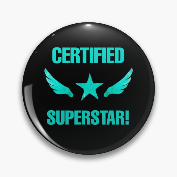 Item preview, Certified Superstar! designed and sold by Randomfutureton.