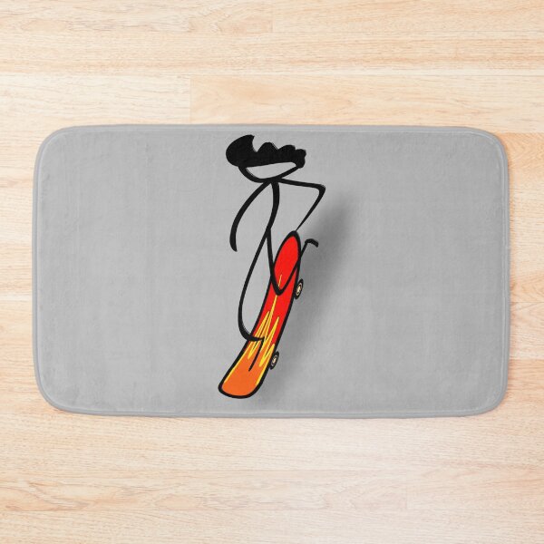 Item preview, Skateboard Kid -  Flames Skateboard 2 designed and sold by MetallicaMaster.