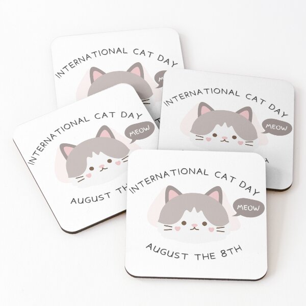 Item preview, International Cat Day designed and sold by InkImagination1.