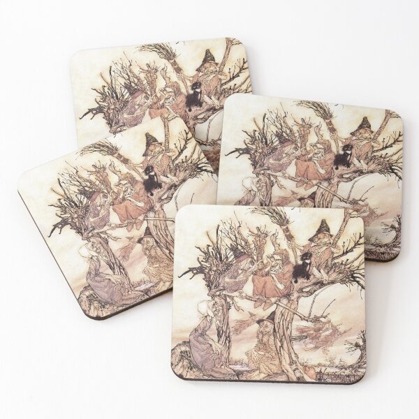 Item preview, The Witches Meeting - Arthur Rackham designed and sold by forgottenbeauty.