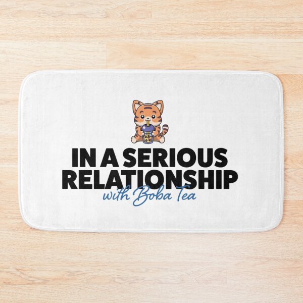 Item preview, In a Serious Relationship with Boba Tea designed and sold by GirlStylesLife.