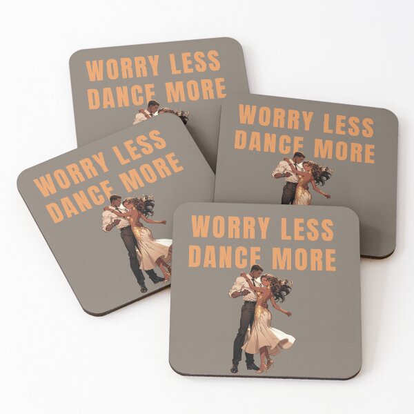 Item preview, WORRY LESS DANCE MORE DANCER GIF designed and sold by La Loca.