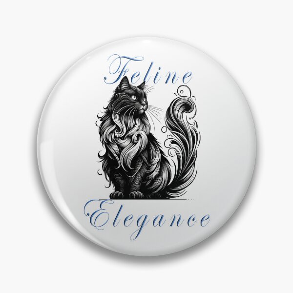 Item preview, Feline Elegance  designed and sold by Black Sands Art.