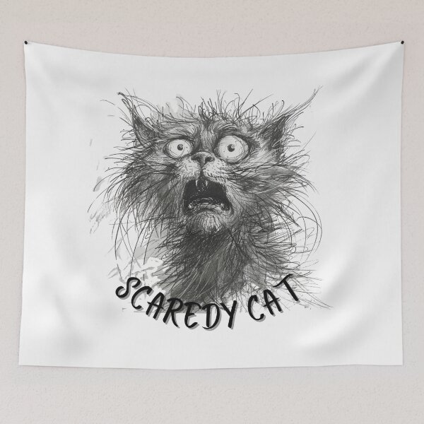 Item preview, Scaredy Cat designed and sold by Ellimade.