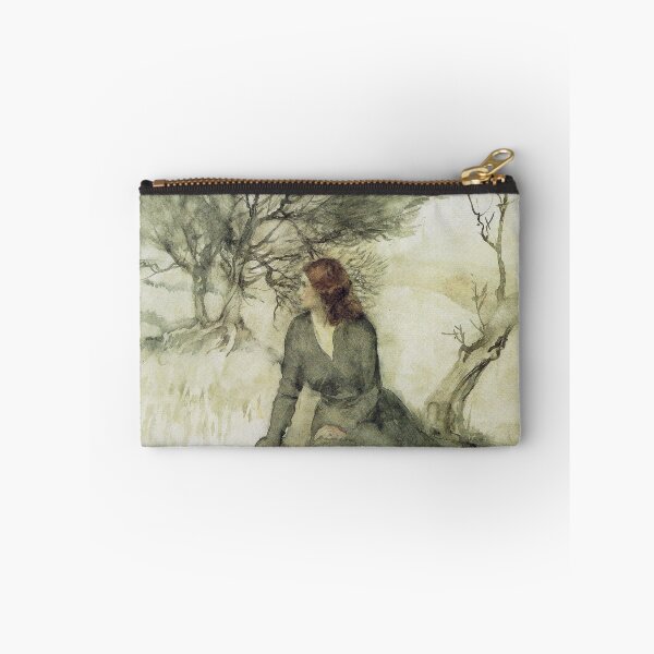 Item preview, Girl sitting on the river bank  - Arthur Rackham designed and sold by forgottenbeauty.