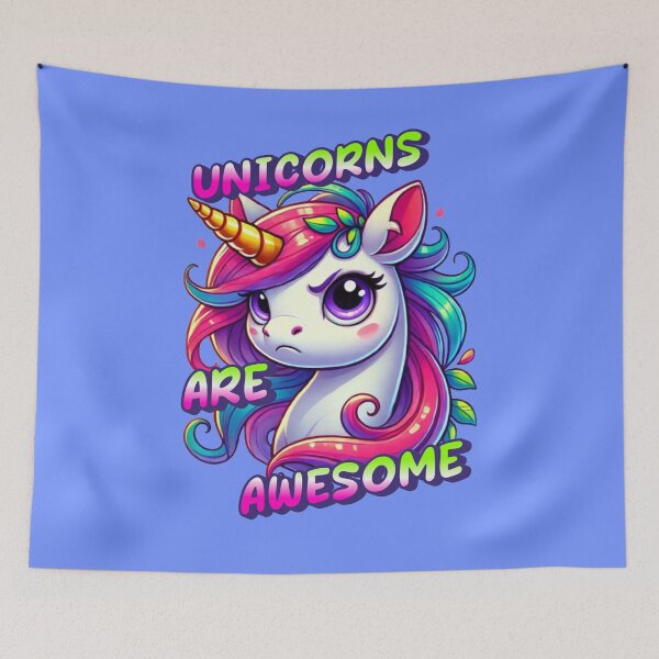 Item preview, Unicorns Are Awesome - Tara designed and sold by 3DAF.