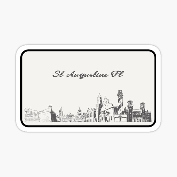 Item preview, St. Augustine old school  designed and sold by LAPRADEENT.