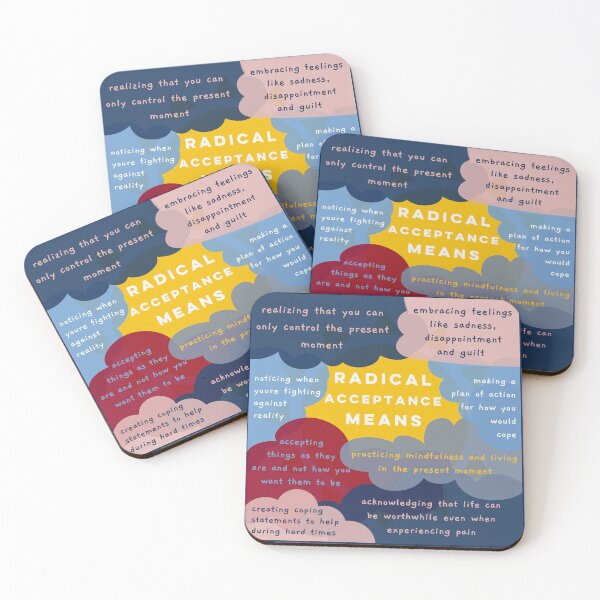 Item preview, Radical Acceptance Means.... designed and sold by Grace Huntley.