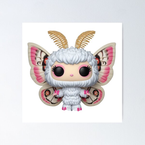 Item preview, Fluffy Moth  designed and sold by Cariselle CozyCorner.