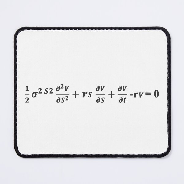 Item preview, Black – Scholes Equation Trader Economist Mathematician designed and sold by farhanhafeez.